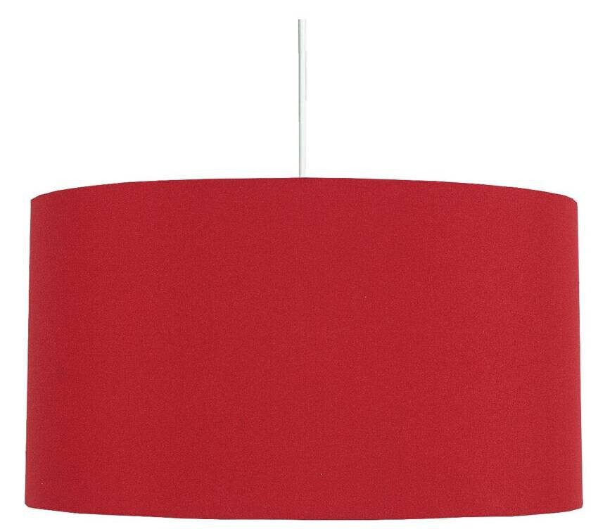 Závesná stropná lampa Onda e27 červená