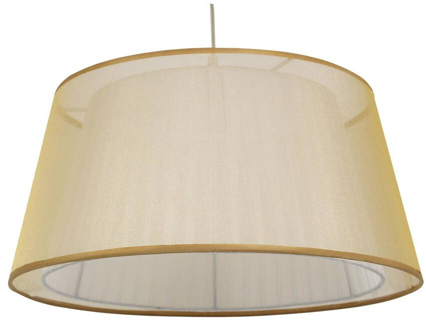 Závesná stropná lampa Charlie E27 zlatá