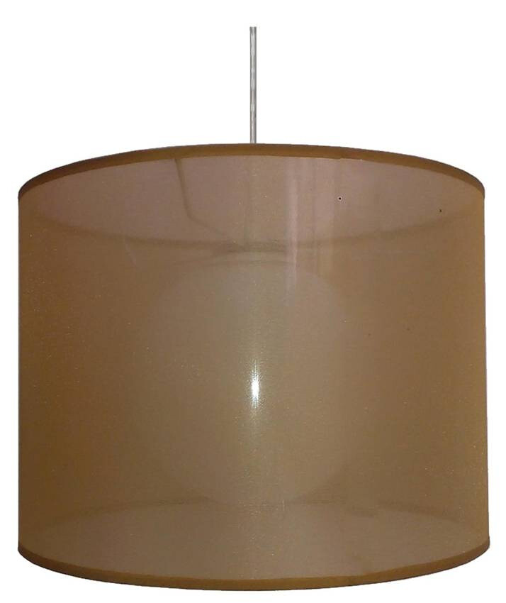 Závesná stropná lampa 1X60W E27 zlatá CHICAGO