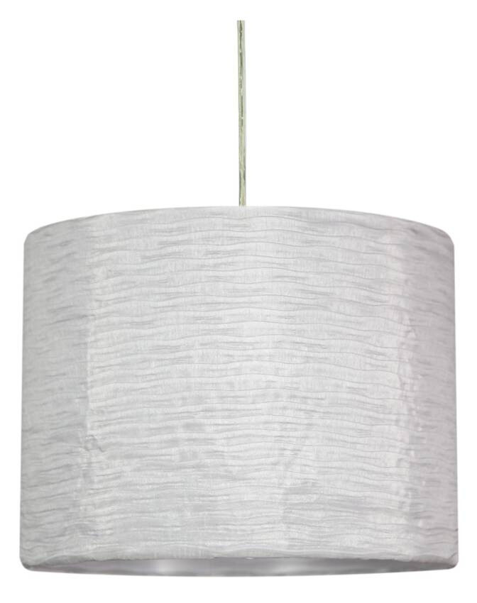 Letná biela závesná stropná lampa E27