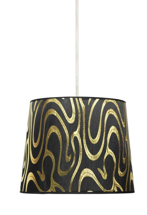 Stropná lampa Tiger E27 zlatá