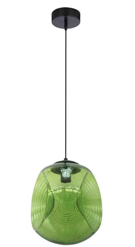 Závesná stropná lampa Club E27 zelená