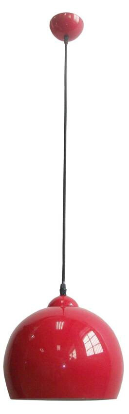 Závesná stropná lampa 1X60W E27 červená STUDENT