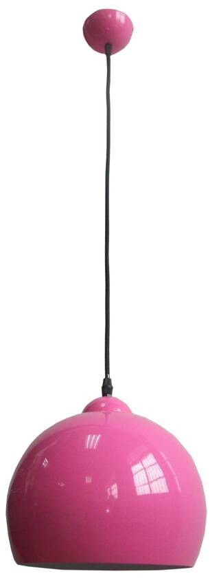 Stropná závesná lampa 1xE27 malinová STUDENT