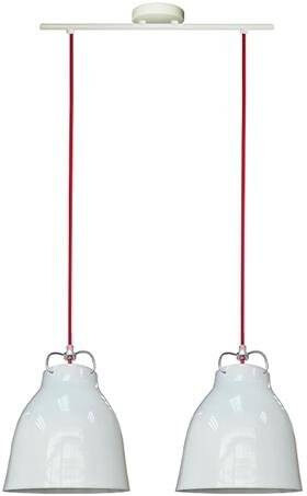 Stropná lampa Pensilvania s e27 žiarovkou v bielej farbe