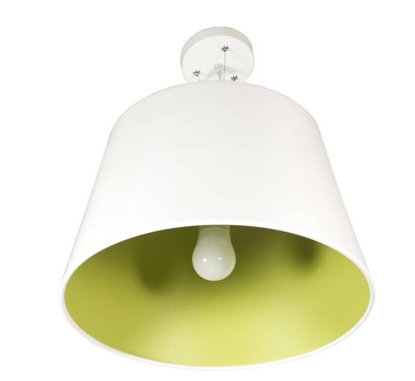 Stropná závesná lampa 1X60W E27 biela ENYO