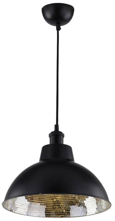 Závesná stropná lampa 1X60W E27 čierna SCRIMI