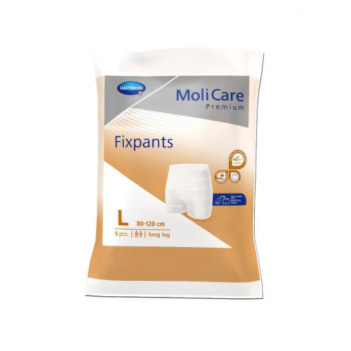 MOLICARE Premium fixpants long leg L 5 kusov