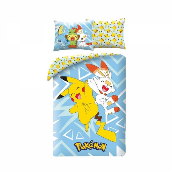 Halantex Povlečenie Pokémon - Pikachu a Scorbunny