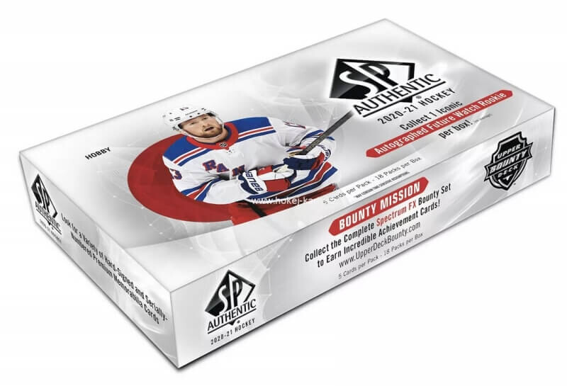 Upper Deck 2020-21 Upper Deck SP Authentic Hobby Box