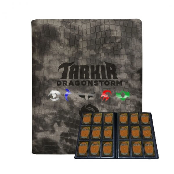 UltraPro Album na karty Tarkir: Dragonstorm 9-Pocket PRO Premium Zippered Binder - Five Clans