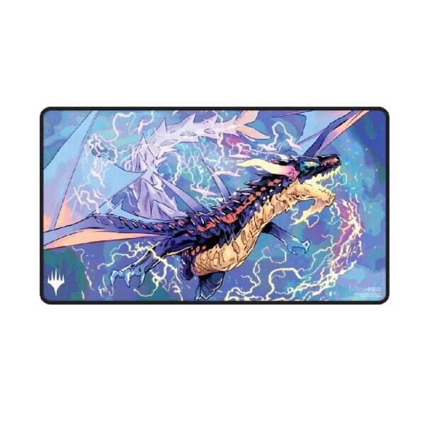 UltraPro Hracia podložka MTG - Tarkir Dragonstorm - Neriv, Heart of the Storm (obšitá)