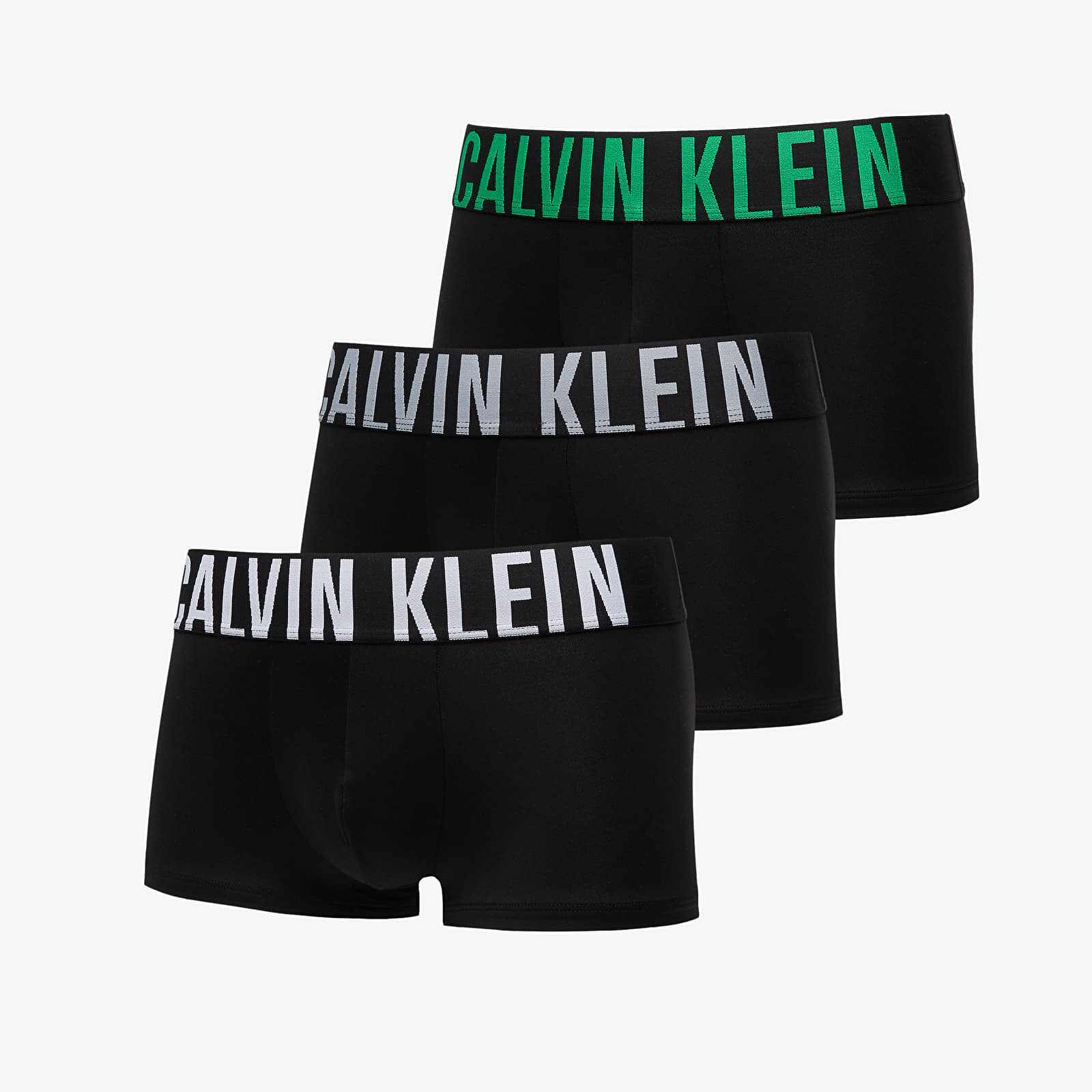 Calvin Klein Intense Power Microfiber Stretch Low Rise Trunk 3-Pack Black M