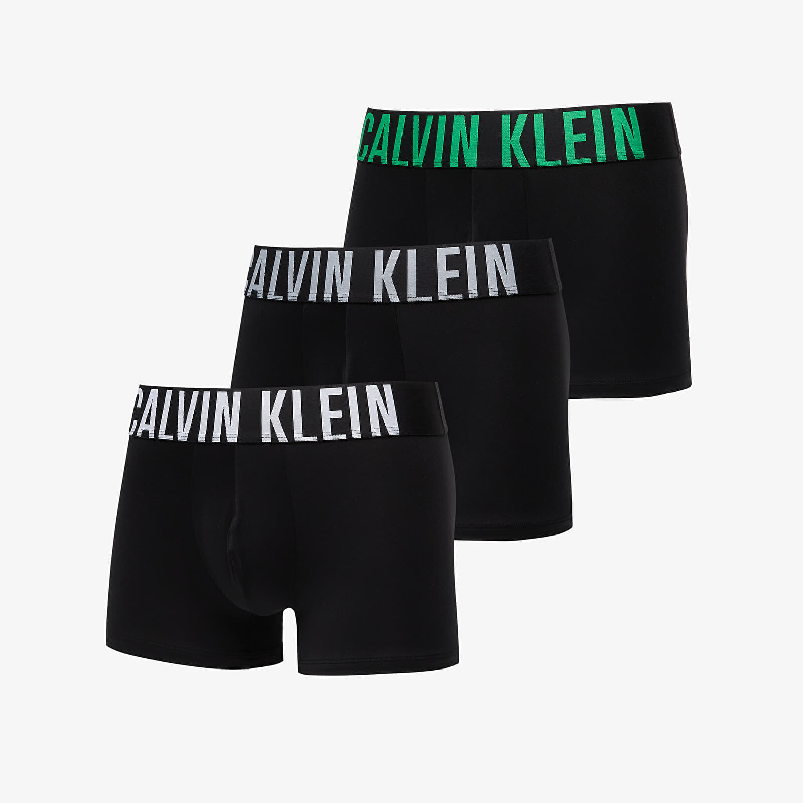 Calvin Klein Intense Power Microfiber Stretch Trunk 3-Pack Black S