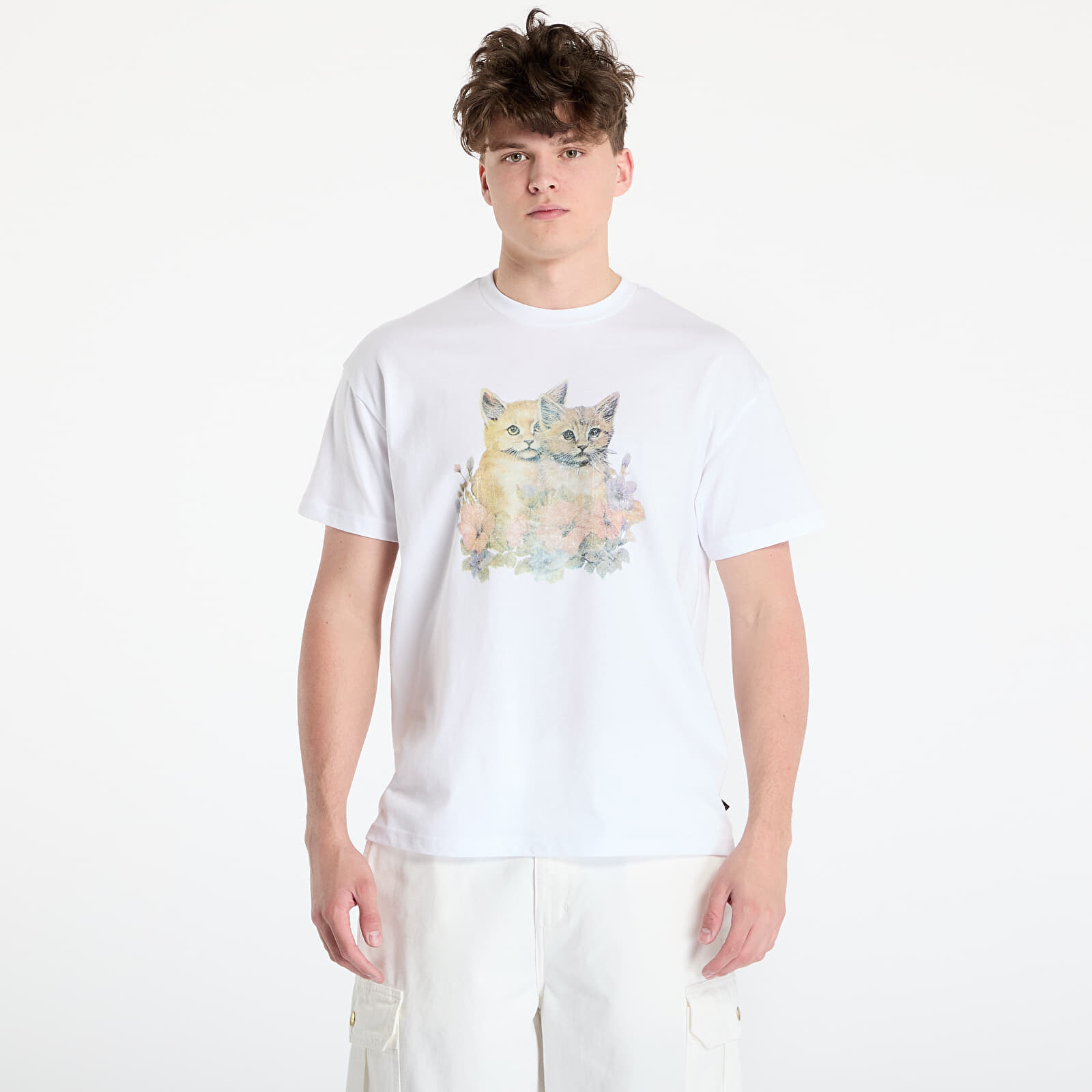 Tričko Vans Smitten Oversized SS Tee White XS