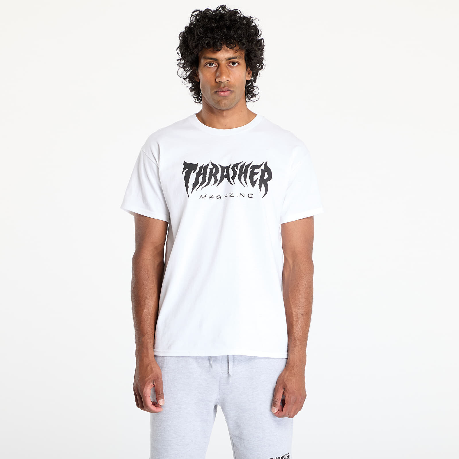 Tričko Thrasher Metal T-Shirt White S
