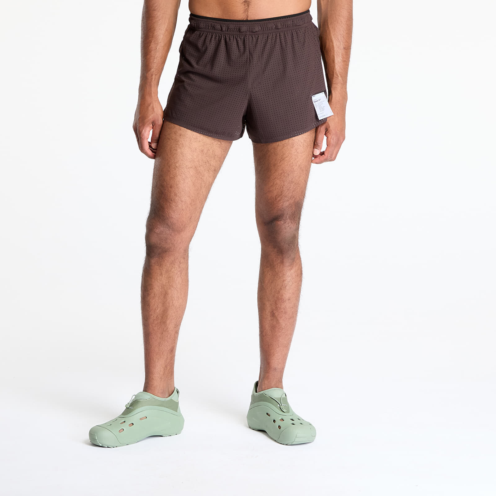 Šortky Satisfy Space-O 2.5 Distance Shorts UNISEX Deep Mahogany S