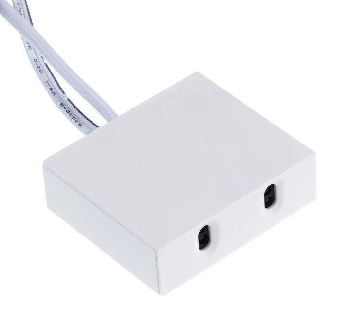 T-LED Spínač skriňový pre dvojkrídlové dvere 12/24V biely 067174