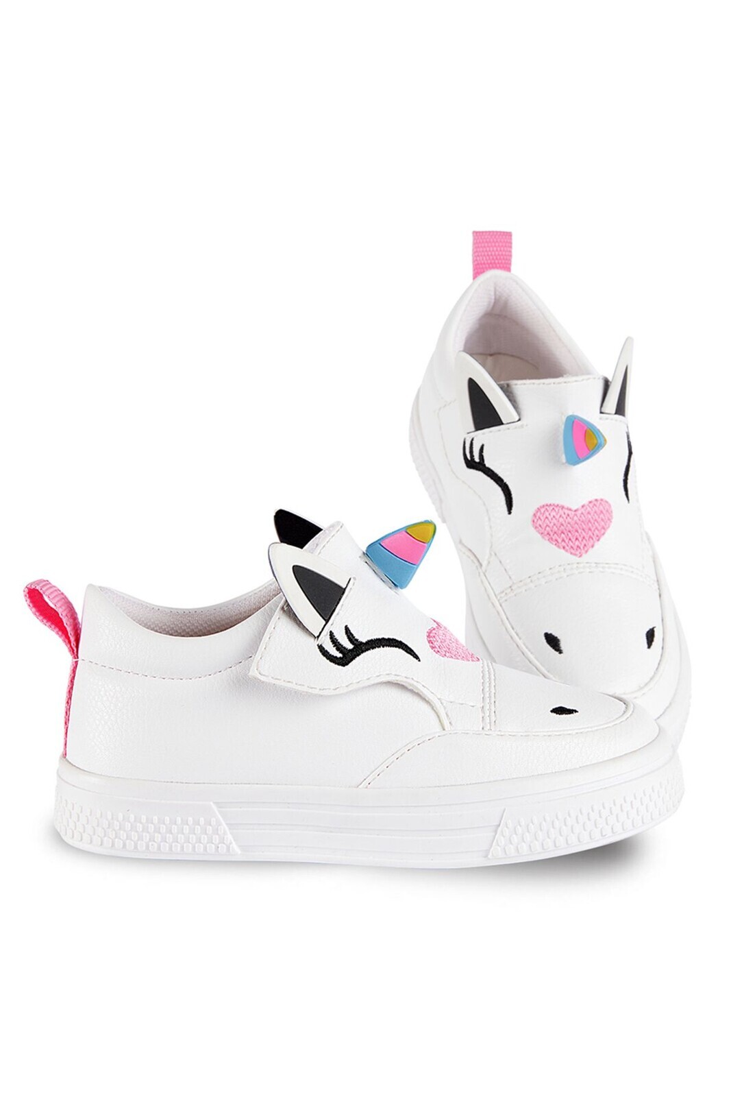 Denokids Unicorn White Girls Sneakers Sneakers