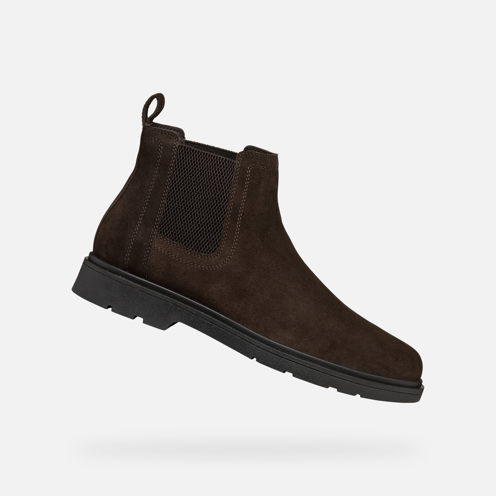 Brown men's ankle boots Geox Spherica EC1 - Men