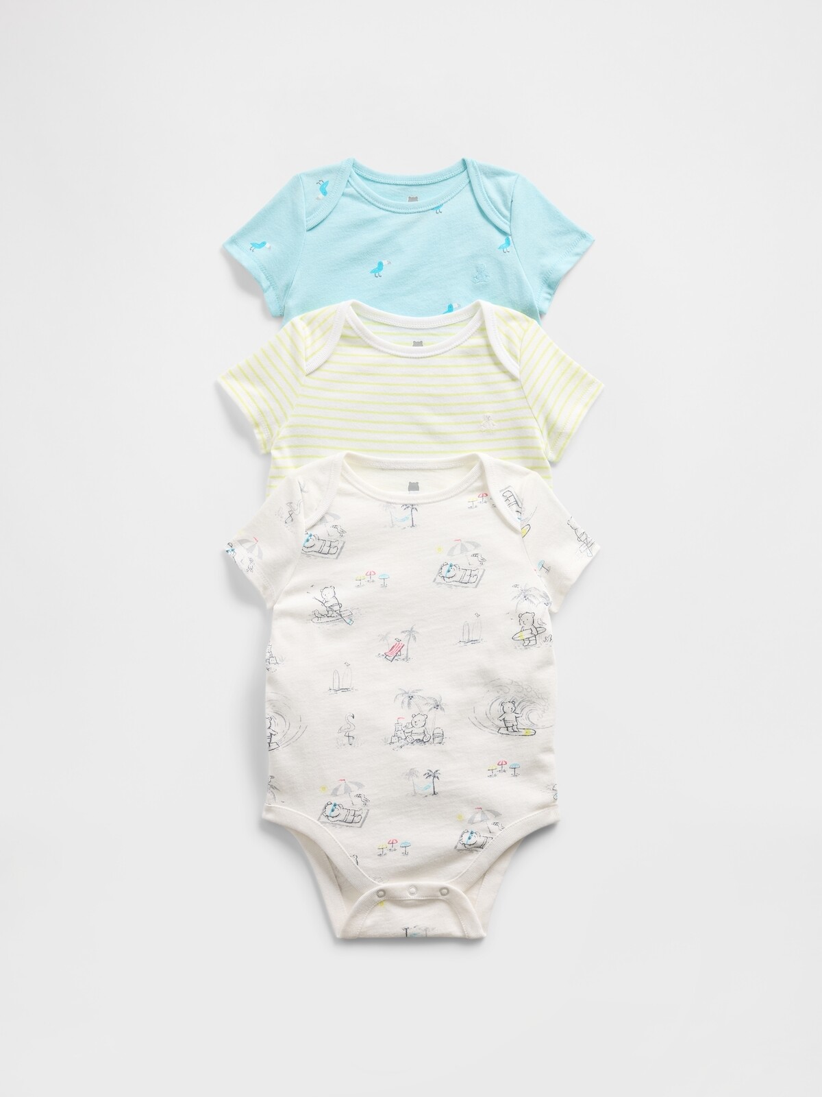 GAP Baby bodysuit, 3pcs - Boys