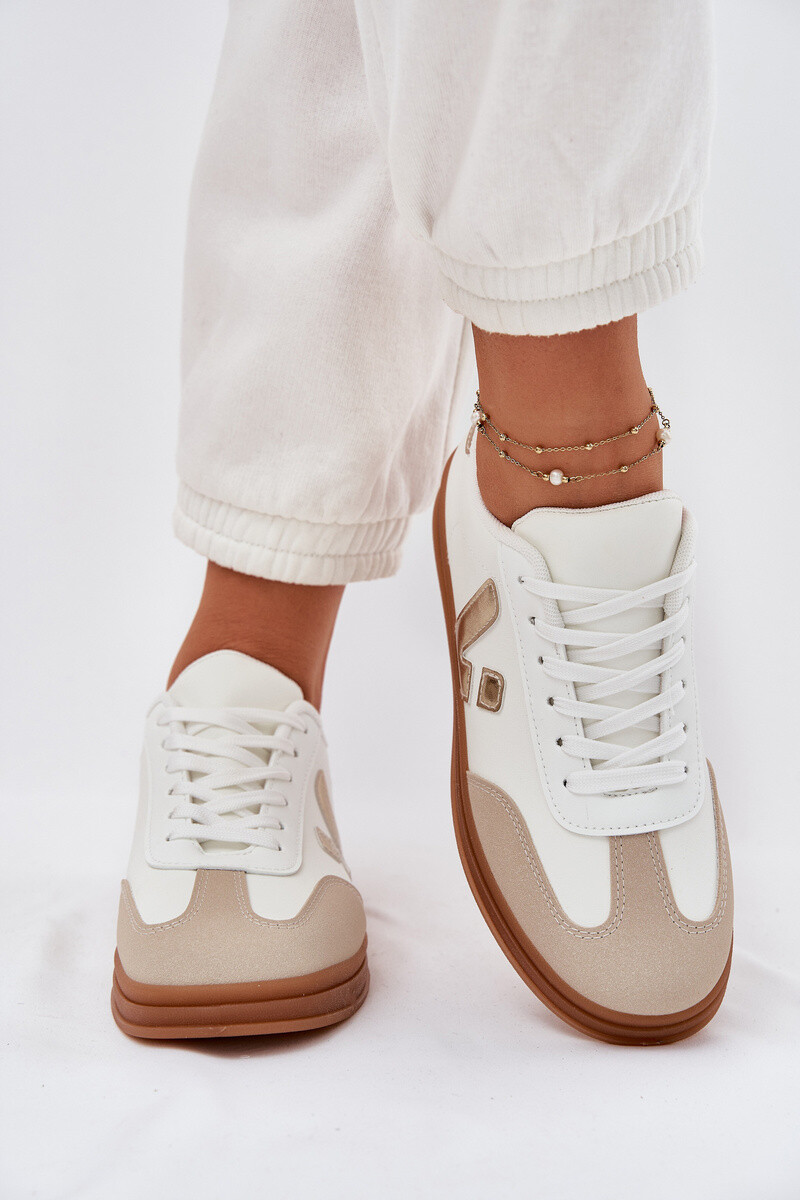 Boto Dámske Eko Kožené Tenisky Biele Micca