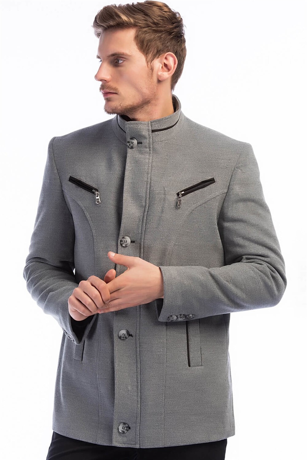 K7126 DEWBERRY MEN'S COAT-GREY