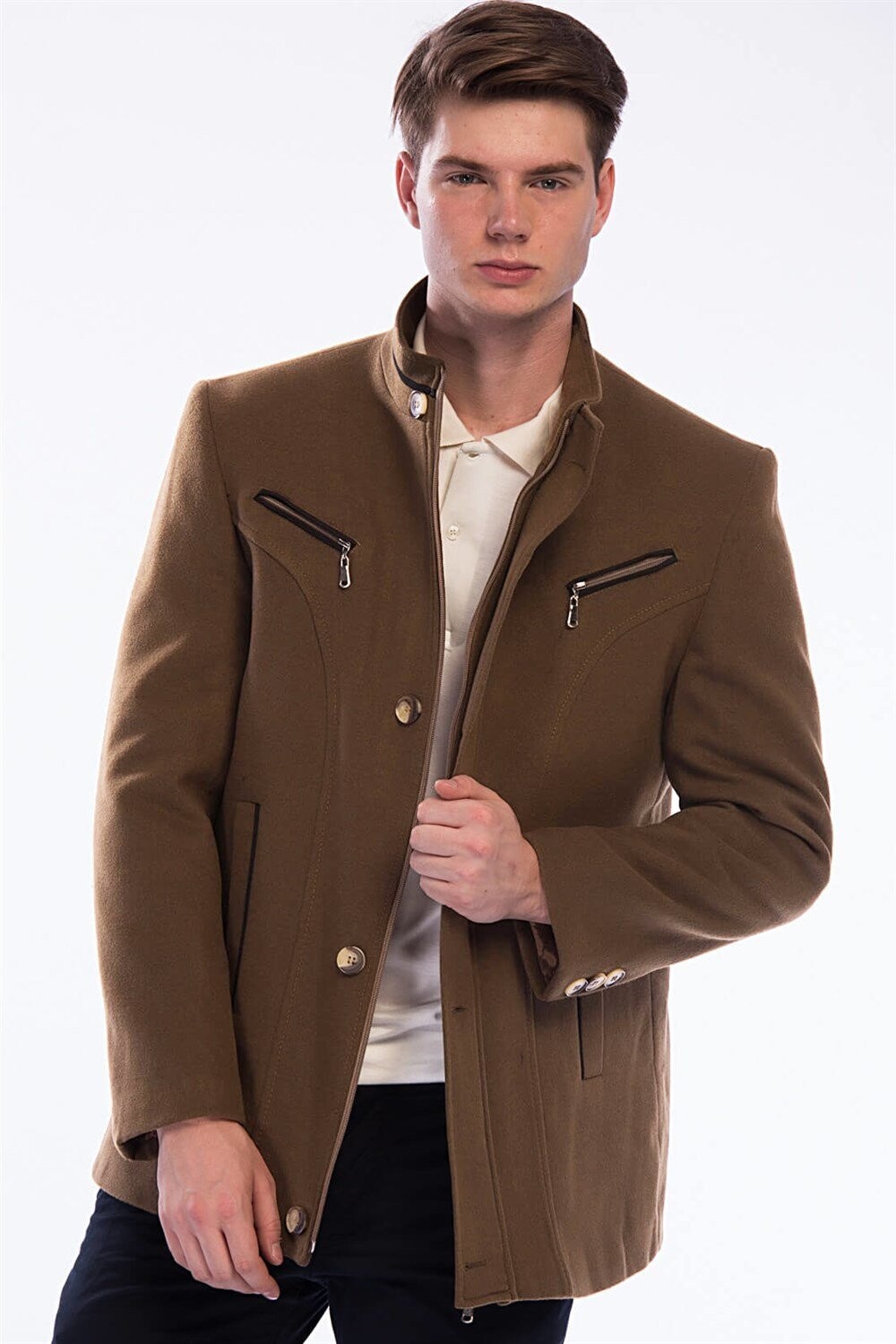 K7126 DEWBERRY MEN'S COAT-CAMEL