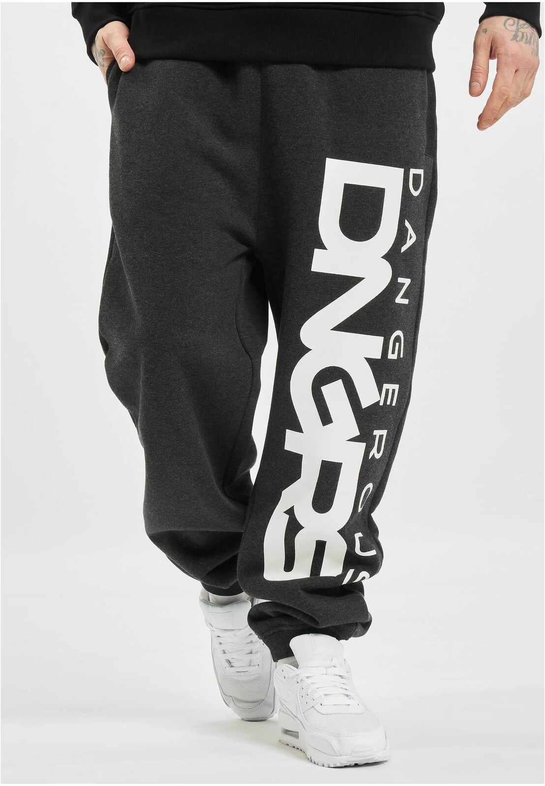 Classic sweatpants charcoal/white