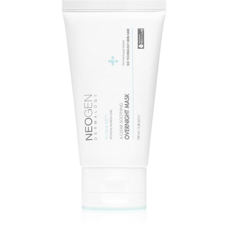 Neogen Dermalogy A-Clear Soothing Overnight Mask upokojujúca maska pre problematickú pleť, akné 100 ml