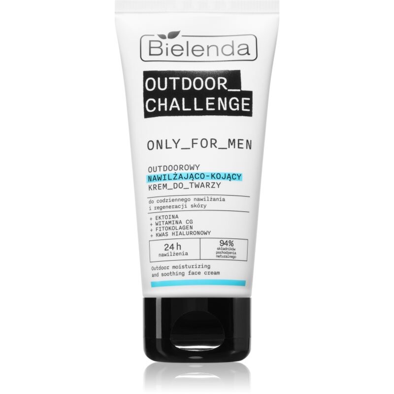 Bielenda Only For Men Outdoor Challenge upokojujúci a hydratačný krém pre mužov 50 ml