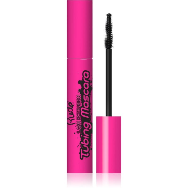 Rude Cosmetics Tubing Mascara predlžujúca riasenka odtieň Black 9.5 ml