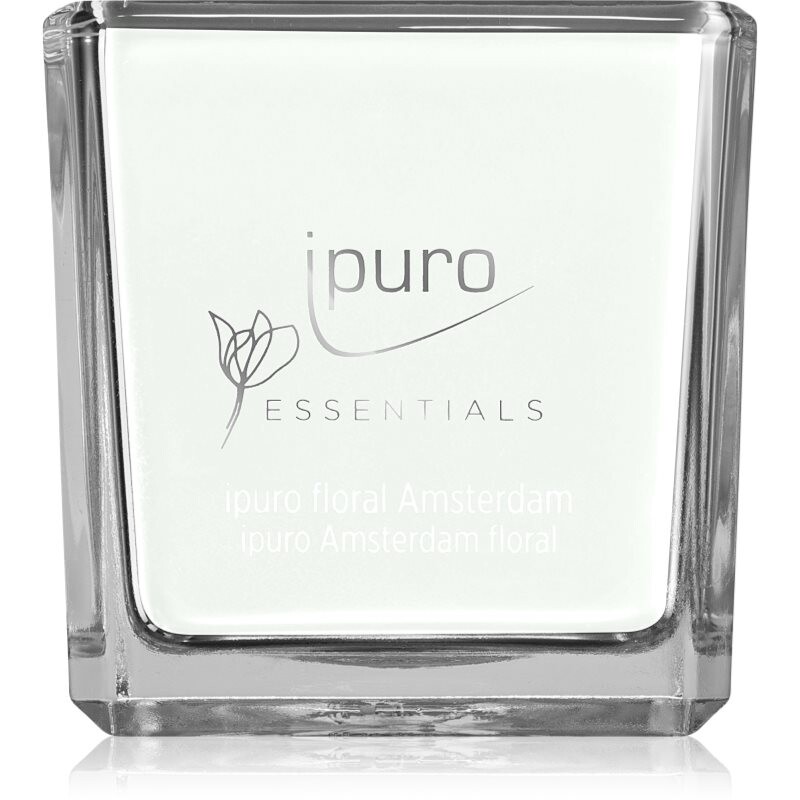 ipuro Essentials Floral Amsterdam vonná sviečka 125 g