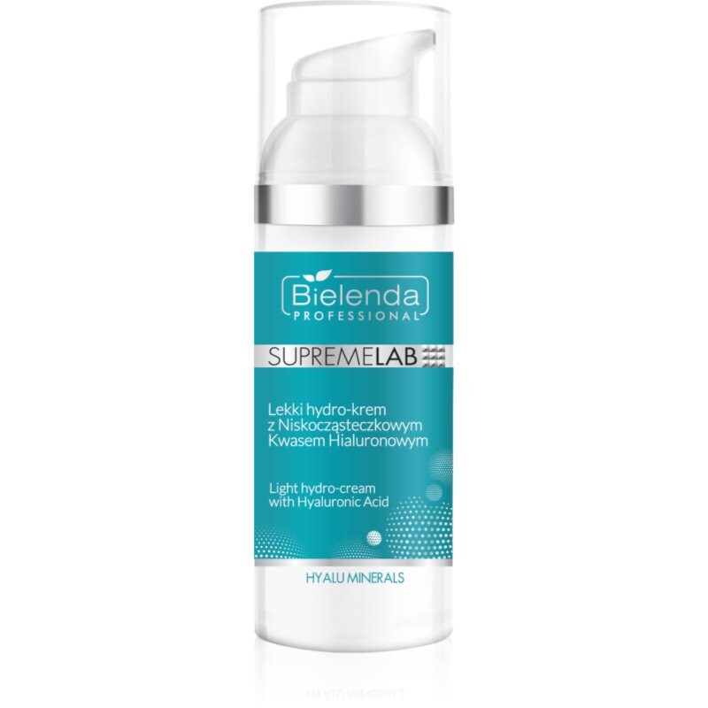 Bielenda Professional Supremelab Hyalu Minerals hydratačný gél krém pre suchú pleť 50 ml