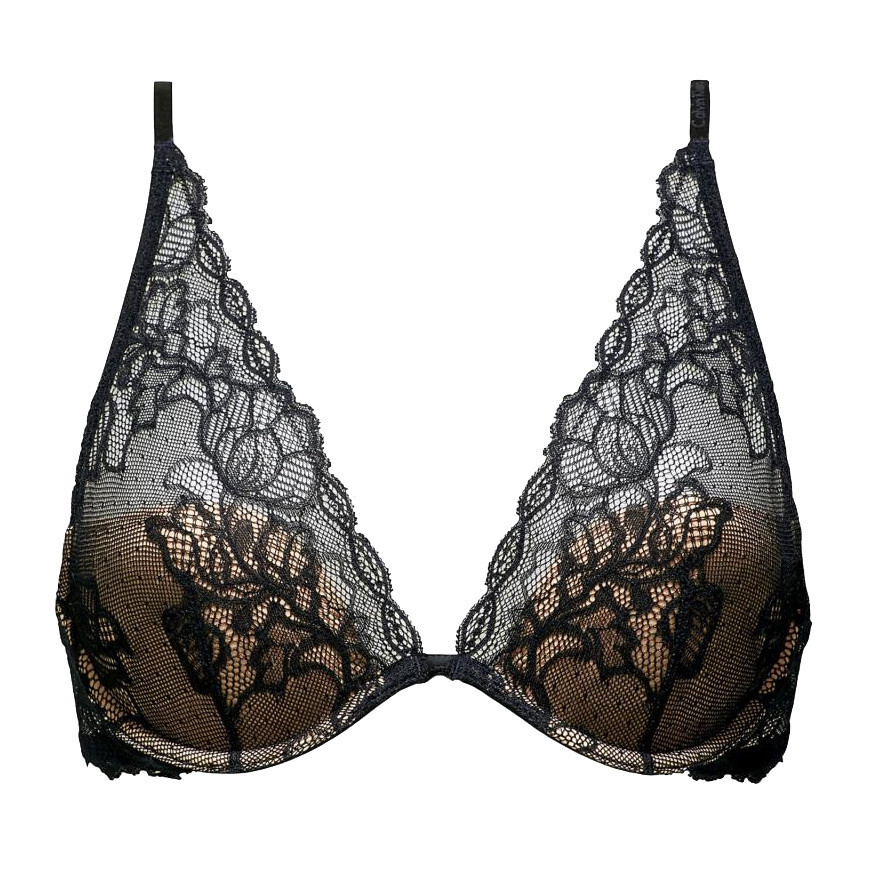 Dámska podprsenka Plunge s ľahkou podšívkou QF1436E - Calvin Klein 70C