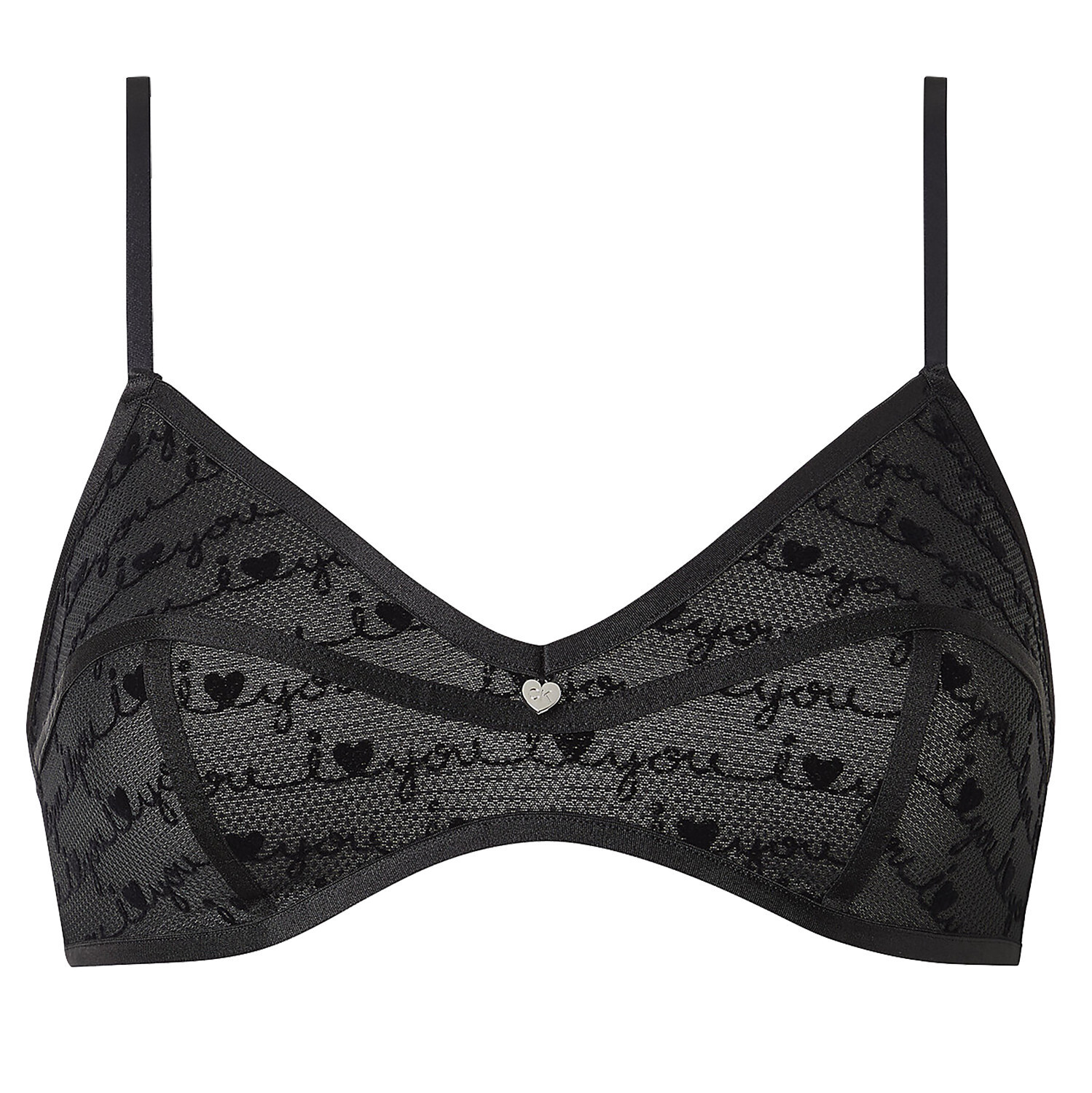 Dámske tričko I Heart You V-Day QF6713E-VE6 - Calvin Klein S