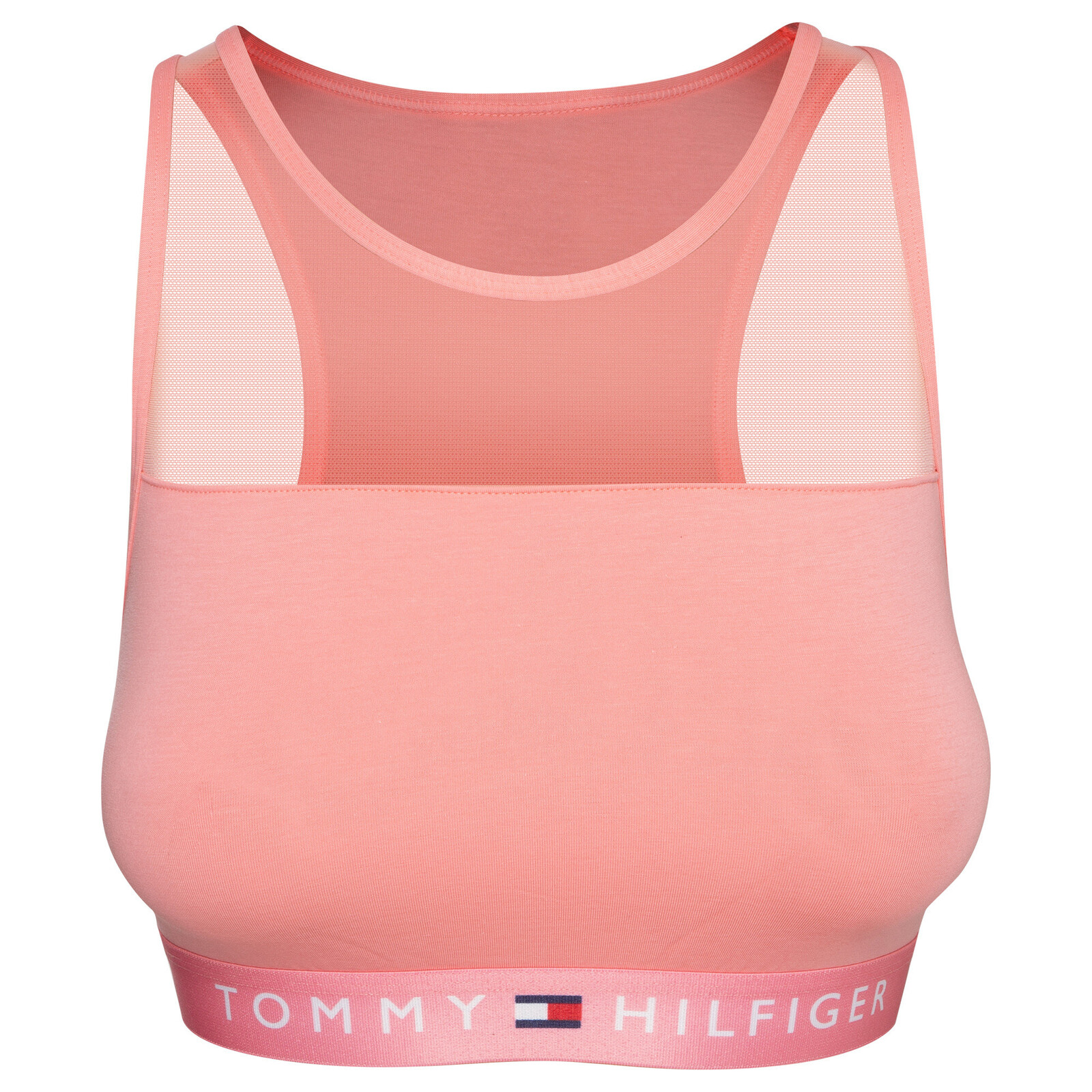 Dámska športová podprsenka Sheer Flex Cotton UW0UW00012 - Tommy Hilfiger S