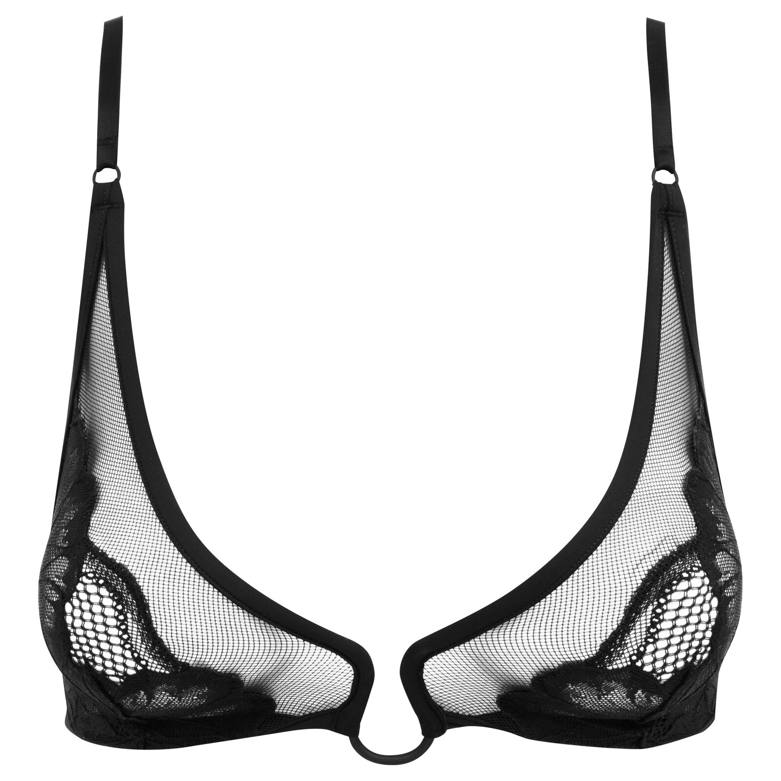 Dámska nepodšitá trojuholníková podprsenka QF5560E-001 - Calvin Klein L