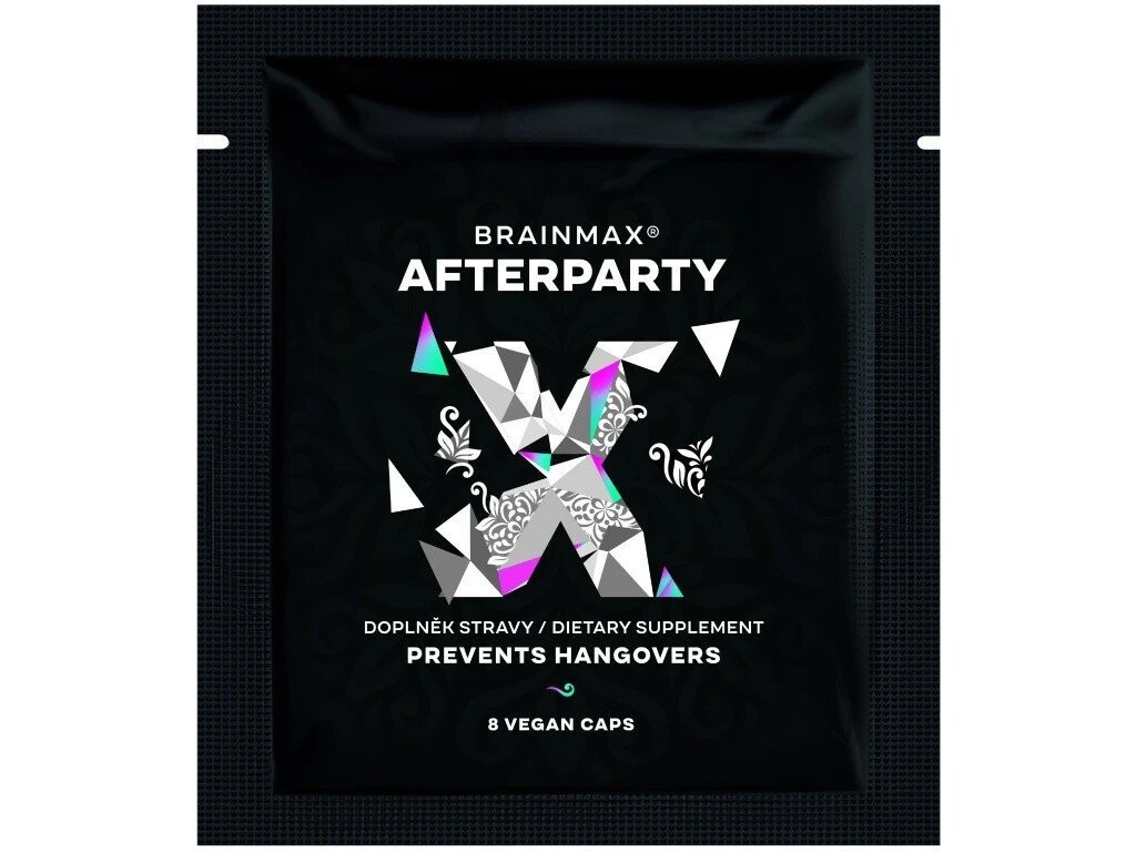 BRAINMAX AFTERPARTY, Bojovník za rána bez ťažkej kocoviny 8 kapsúl