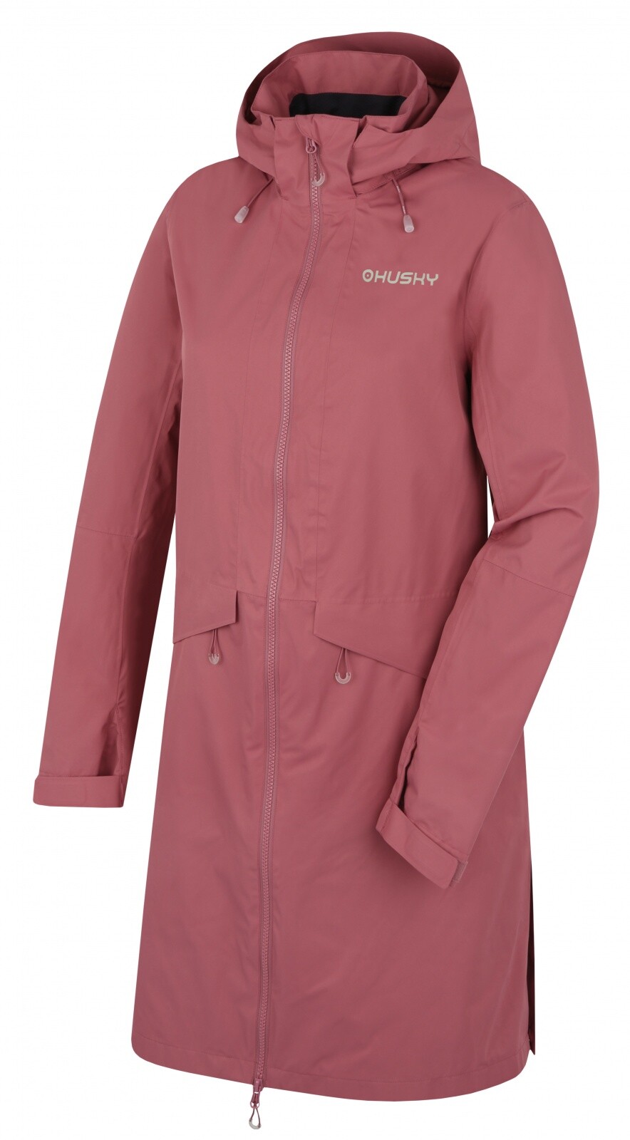 Husky Dámsky hardshell kabát Nua L faded pink Veľkosť: M