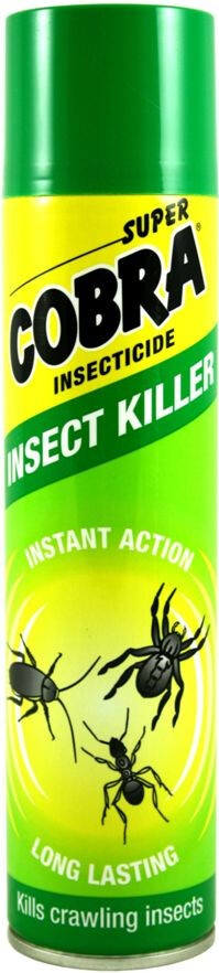 SUPER COBRA Insect Killer sprej proti lezúcemu hmyzu 400ml