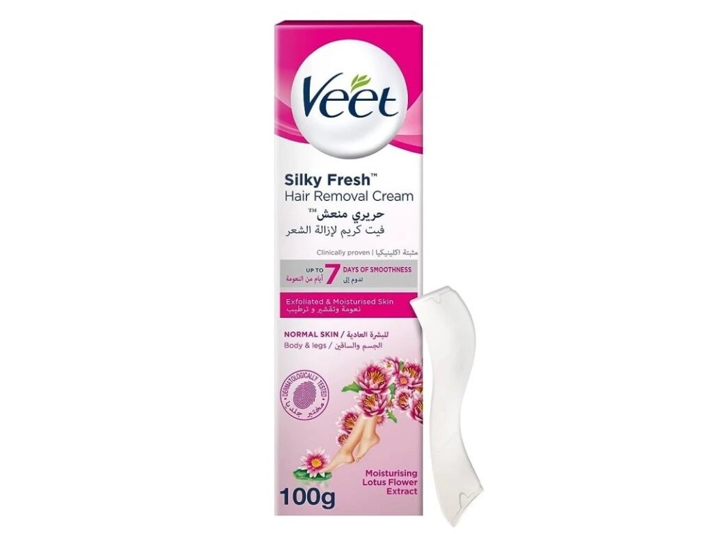 Veet Silky Fresh Depilačný krém pre normálnu pokožku 100 ml