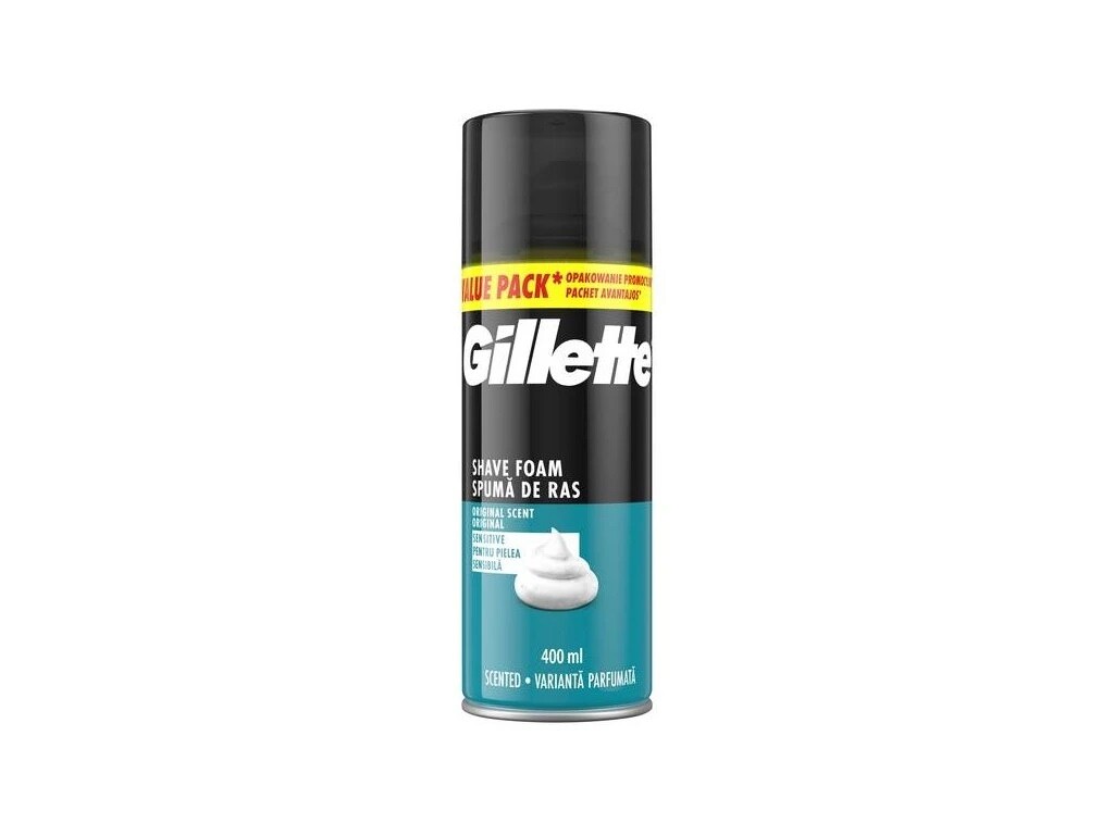 Gillette pena na holenie Sensitive 400ml
