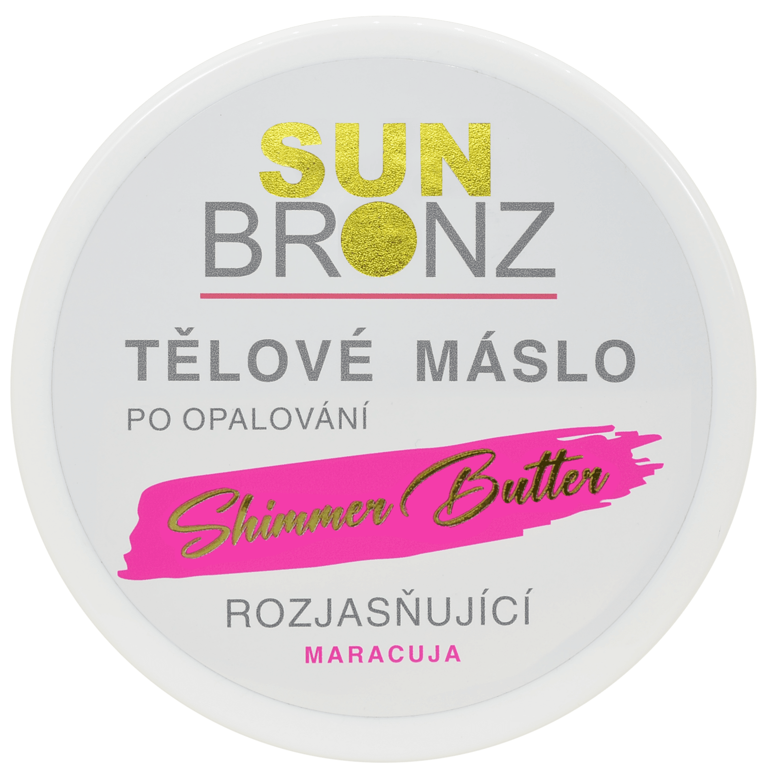 VIVACO Sun bronz Rozjasňujúce telové maslo po opaľovaní, Maracuja 200 ml