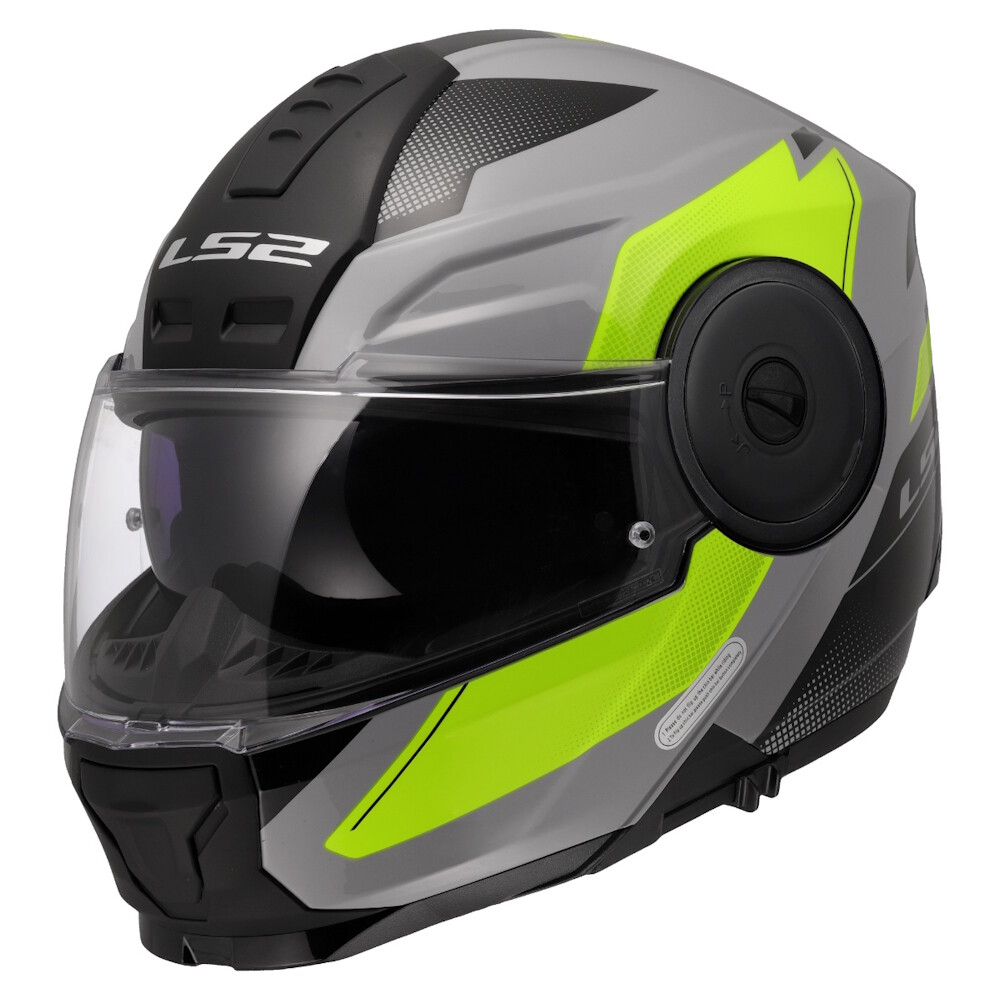 LS2 FF902 Scope II Duria Grey H-V Yellow XS (53-54)