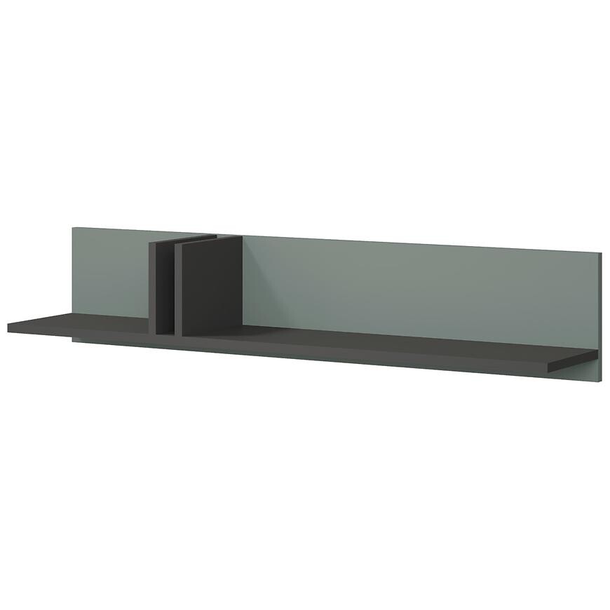 Polička 110 Alsy 15 Aloe/Antracit