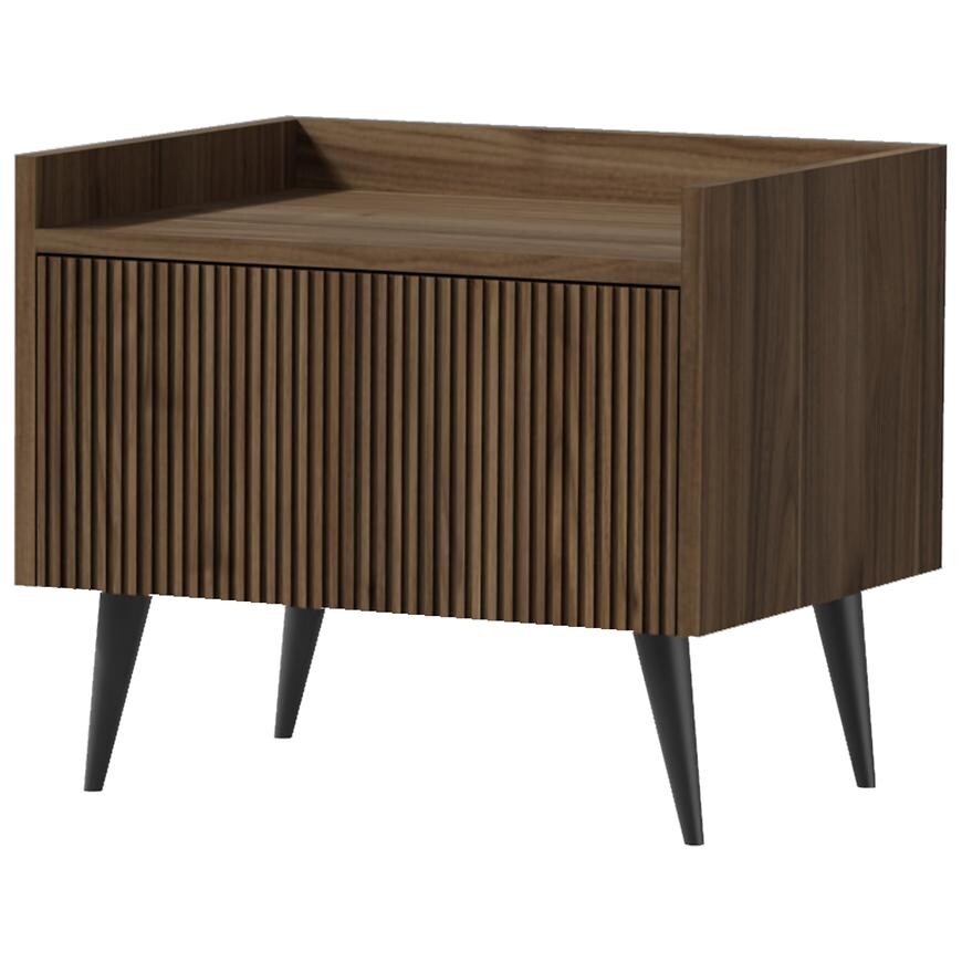 Nočný stolík Ademo 8 orech