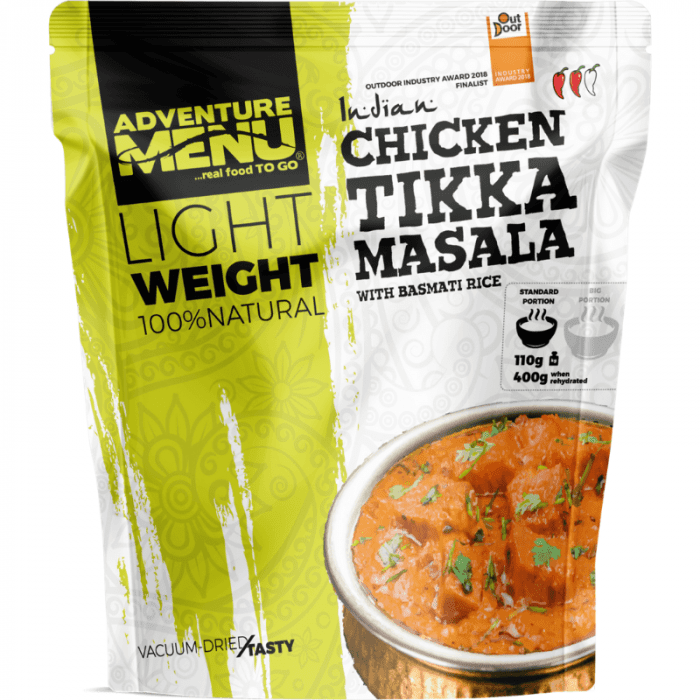 Adventure Menu Kurča Tikka Masala s ryžou basmati 10 x 120 g cookies & cream