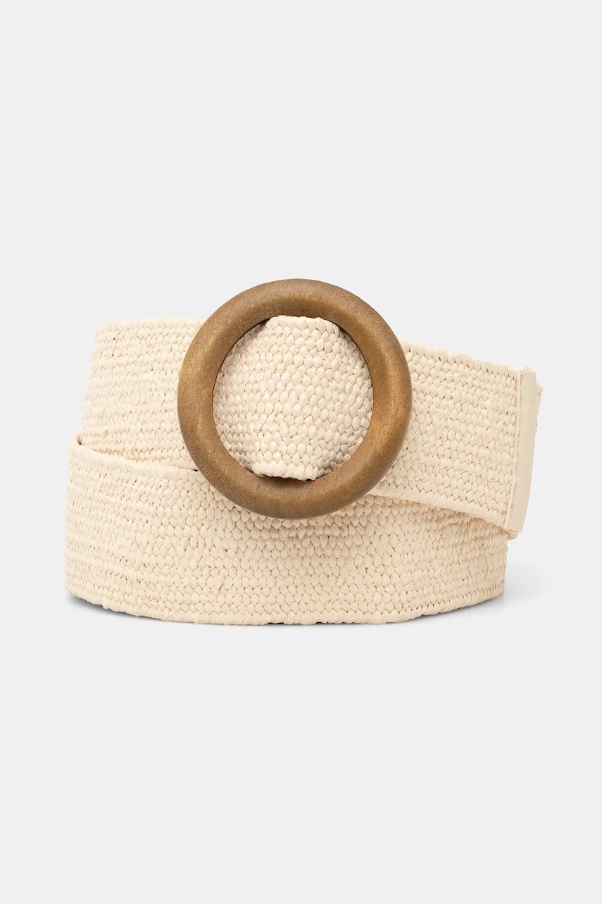 Opasok Answear Lab béžová farba