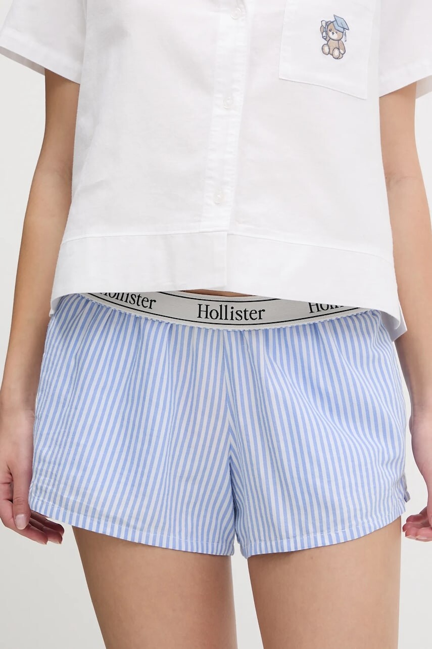 Bavlnené pyžamové šortky Hollister Co. bavlnené, KI346-5048